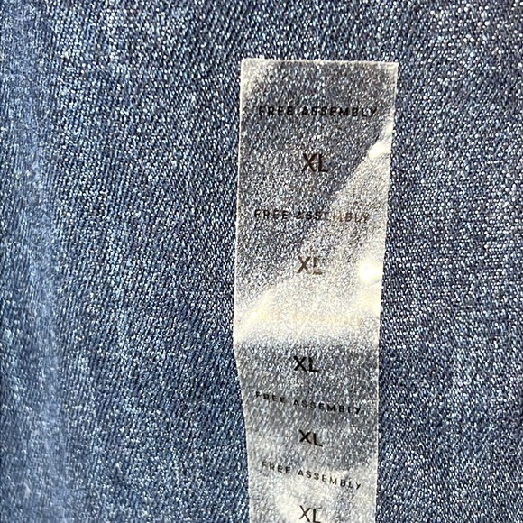 Free assembly denim crop jogger size xl - Picture 5 of 13